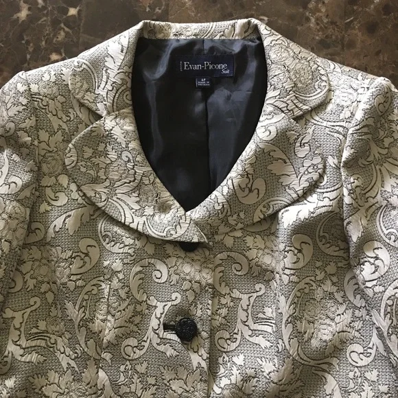 Evan Picone women’s jacquard blazer - Picture 5 of 8